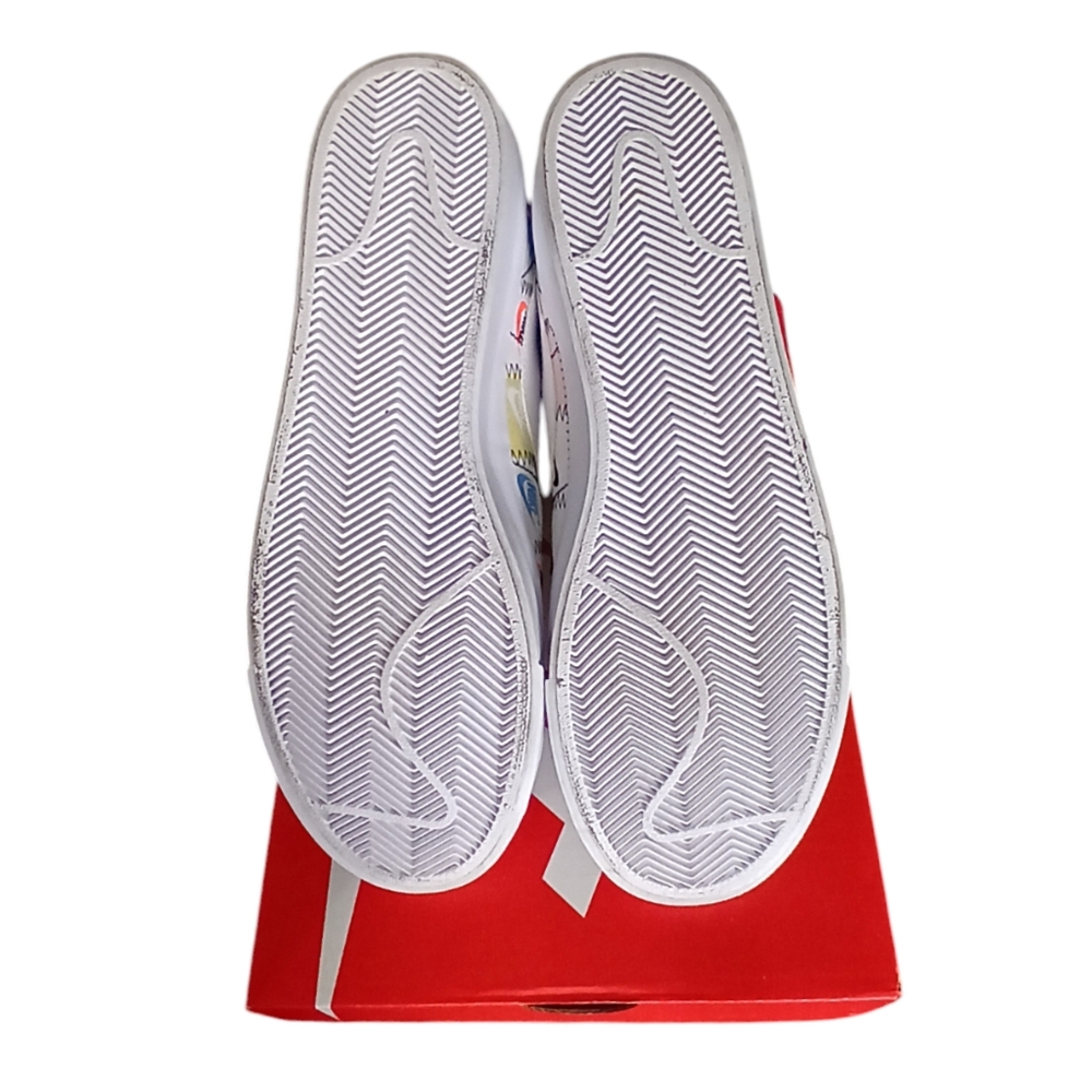 Nike Blazer Mid Patchwork Multicolor Off White Bl… - image 4